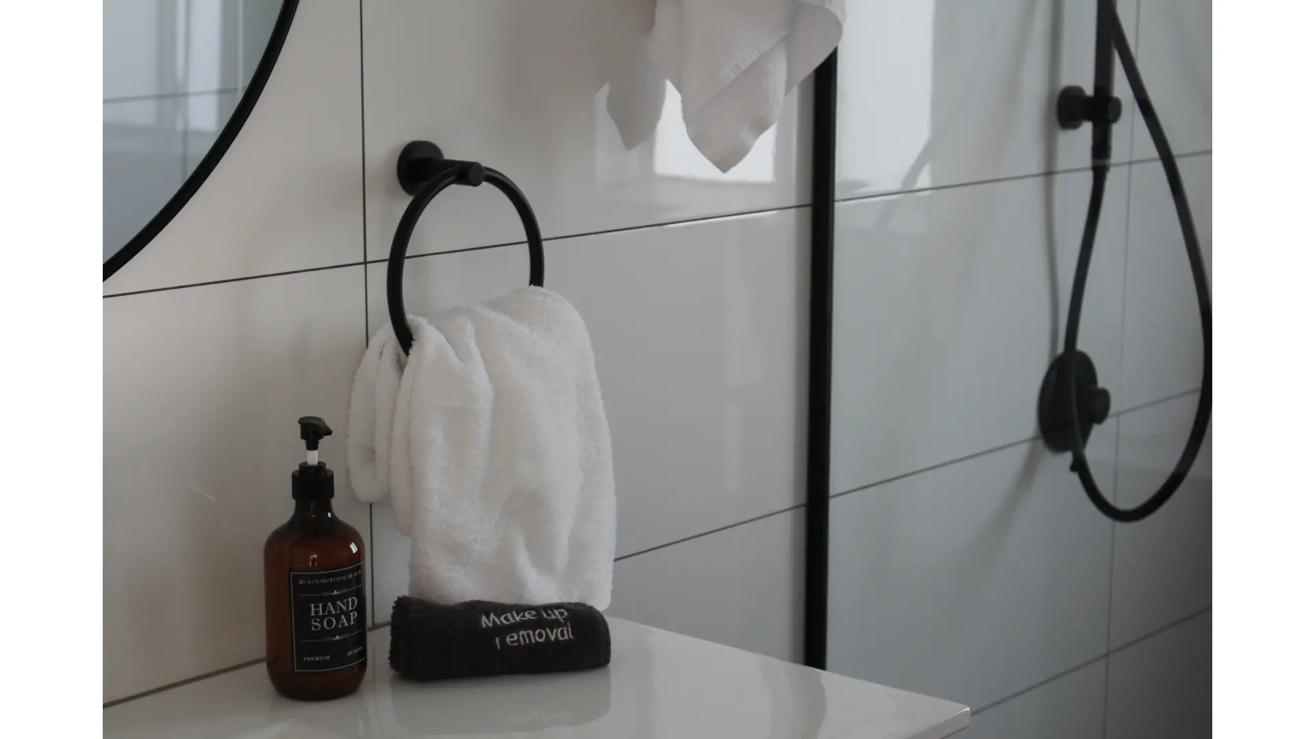 Quality towels and supplies for guests