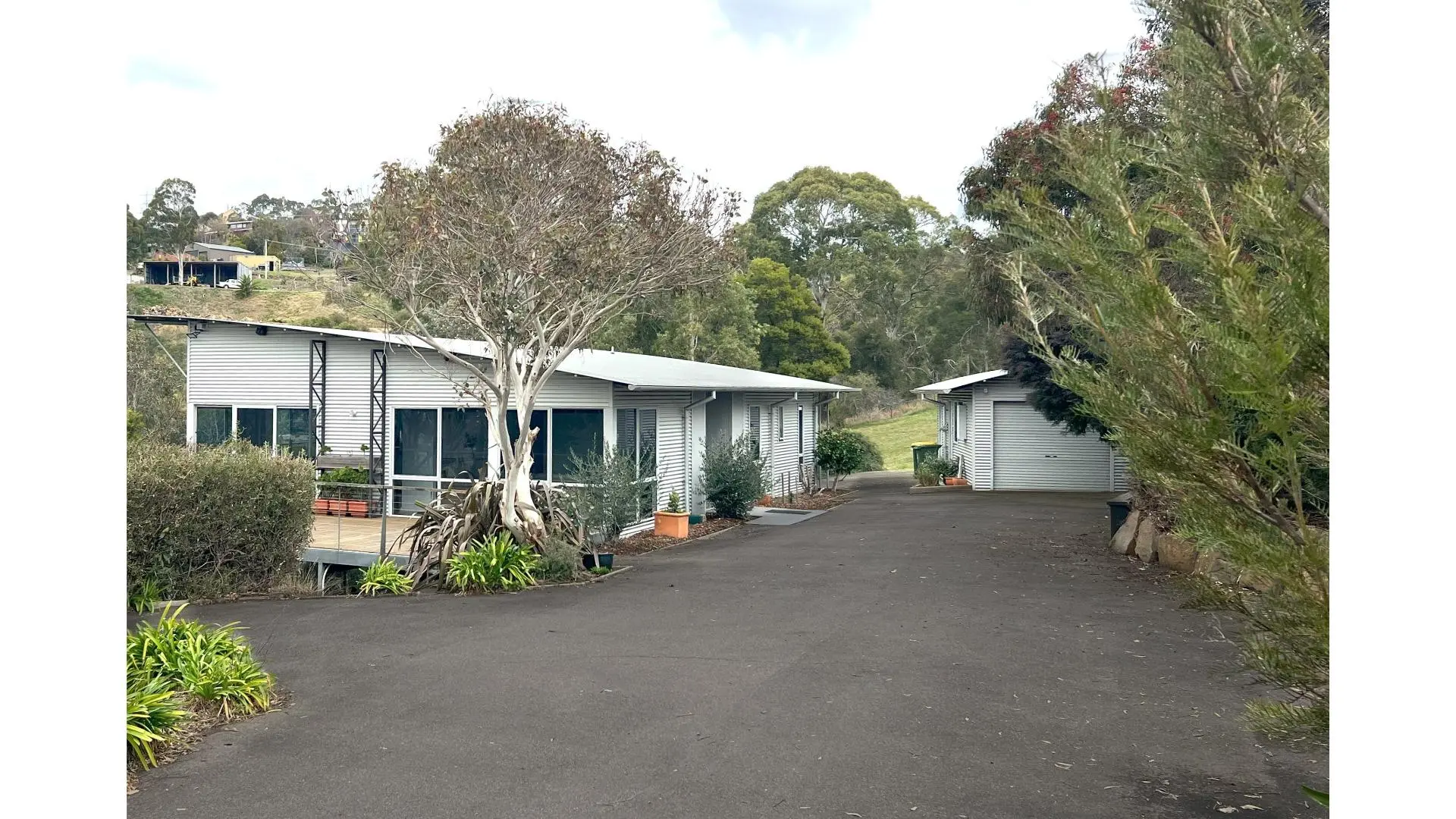 Large family modern home with ample parking.